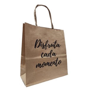 BOLSA FANTASIA 30x12x41 DISFRUTA CADA MOMENTO